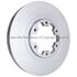 BR31250G by MPA ELECTRICAL - Quality-Built Disc Brake Rotor - Black Series, Coated
