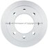 BR55055G by MPA ELECTRICAL - Quality-Built Disc Brake Rotor - Black Series, Coated