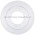 BR55060G by MPA ELECTRICAL - Quality-Built Disc Brake Rotor - Black Series, Coated