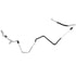 Vemo V15200089 A/C Pipe High-/Low Pressure Line, air conditionin
