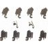 Wagner H5656 Disc Brake Hardware Kit Wagner H5656 Brake Disc Alignment Kit