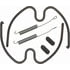 Wagner H7236 Drum Brake Hardware Kit Wagner H7236 Brake Combi Kit