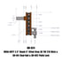 GH924 by GEN-Y HITCH - MEGA-DUTY 2.5' SHANK 6' OFFSET DROP