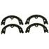 PAB867 by WAGNER - Wagner ThermoQuiet PAB867 Parking Brake Shoe Set
