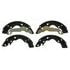 PAB934 by WAGNER - Wagner ThermoQuiet PAB934 Drum Brake Shoe Set