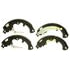 PAB936 by WAGNER - Wagner ThermoQuiet PAB936 Drum Brake Shoe Set