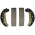 PAB594 by WAGNER - Wagner ThermoQuiet PAB594 Drum Brake Shoe Set