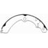 PAB605 by WAGNER - Wagner ThermoQuiet PAB605 Drum Brake Shoe Set