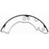 PAB532 by WAGNER - Wagner ThermoQuiet PAB532 Drum Brake Shoe Set