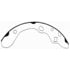 Wagner PAB659 Drum Brake Shoe Wagner ThermoQuiet PAB659 Drum Brake Shoe Set