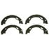 PAB777 by WAGNER - Wagner ThermoQuiet PAB777 Parking Brake Shoe Set