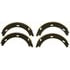 PAB816 by WAGNER - Wagner ThermoQuiet PAB816 Parking Brake Shoe Set