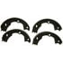 Z772 by WAGNER - Wagner Brake Z772 Parking Brake Shoe