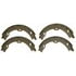 Z874 by WAGNER - Wagner Brake Z874 Parking Brake Shoe