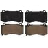 ZD1149 by WAGNER - QuickStop Ceramic Disc Brake Pad Set
