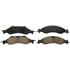 ZD1278 by WAGNER - QuickStop Ceramic Disc Brake Pad Set