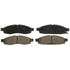 Wagner ZD1063 Disc Brake Pad Set QuickStop Ceramic Disc Brake Pad Set