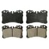 Wagner ZD1282 Disc Brake Pad Set QuickStop Ceramic Disc Brake Pad Set