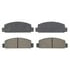 ZD131 by WAGNER - QuickStop Ceramic Disc Brake Pad Set
