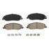 ZD1464 by WAGNER - QuickStop Ceramic Disc Brake Pad Set