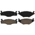 ZD280A by WAGNER - QuickStop Ceramic Disc Brake Pad Set
