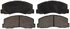 Wagner ZD328 Disc Brake Pad Set QuickStop Ceramic Disc Brake Pad Set