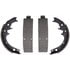 Z154R by WAGNER - Wagner Brake Z154R Drum Brake Shoe