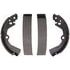 Z575 by WAGNER - Wagner Drum Brake Shoe Set