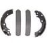 Z627 by WAGNER - Wagner Brake Z627 Drum Brake Shoe