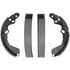 Z667 by WAGNER - Wagner Brake Z667 Drum Brake Shoe