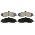 ZD731A by WAGNER - QuickStop Ceramic Disc Brake Pad Set