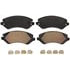 ZD856B by WAGNER - QuickStop Ceramic Disc Brake Pad Set