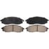 ZD830A by WAGNER - QuickStop Ceramic Disc Brake Pad Set