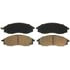 ZD830 by WAGNER - QuickStop Ceramic Disc Brake Pad Set