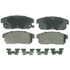 Wagner ZD900 Disc Brake Pad Set QuickStop Ceramic Disc Brake Pad Set