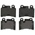 ZX1277 by WAGNER - QuickStop Semi-Metallic Disc Brake Pad Set