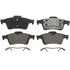 ZD973A by WAGNER - QuickStop Ceramic Disc Brake Pad Set
