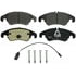 ZX1322 by WAGNER - QuickStop Semi-Metallic Disc Brake Pad Set