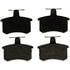 ZX228A by WAGNER - QuickStop Semi-Metallic Disc Brake Pad Set