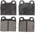 ZX30A by WAGNER - QuickStop Semi-Metallic Disc Brake Pad Set