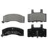 ZX370 by WAGNER - QuickStop Semi-Metallic Disc Brake Pad Set