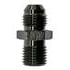 10229 by VIBRANT PERFORMANCE - Water Jacket Adapter Fitting; Hose Size: -6AN x M14-1.5; For Garrett BB Turbo [GT28/GT30/GT35]; 6061 Aluminum; Anodized Black;