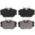 ZX493A by WAGNER - QuickStop Semi-Metallic Disc Brake Pad Set
