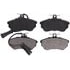 ZX684A by WAGNER - QuickStop Semi-Metallic Disc Brake Pad Set