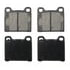 ZD31 by WAGNER - QuickStop Ceramic Disc Brake Pad Set