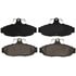 ZD347A by WAGNER - QuickStop Ceramic Disc Brake Pad Set
