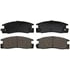 Wagner ZD398A Disc Brake Pad Set QuickStop Ceramic Disc Brake Pad Set