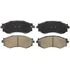 ZD462A by WAGNER - QuickStop Ceramic Disc Brake Pad Set