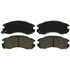 Wagner ZD470 Disc Brake Pad Set QuickStop Ceramic Disc Brake Pad Set
