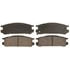 Wagner ZD471 Disc Brake Pad Set QuickStop Ceramic Disc Brake Pad Set